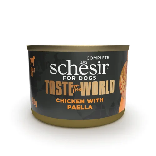 Schesir Taste the World Chicken With Paella in Broth 8x150g Tins