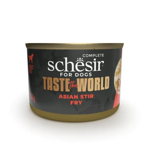 Schesir Taste the World Asian Stir Fry in Broth 8x150g Tins