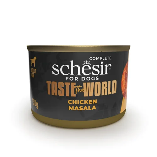 Schesir Taste the World Chicken Masala in Broth 8x150g Tins