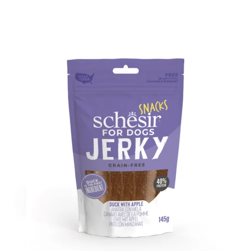 Schesir Snacks For Dogs Duck with Apple 145g