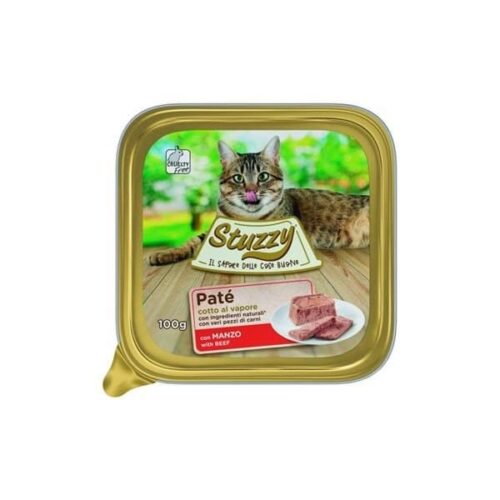 Stuzzy Cat Paté with Beef Box of 32x100g