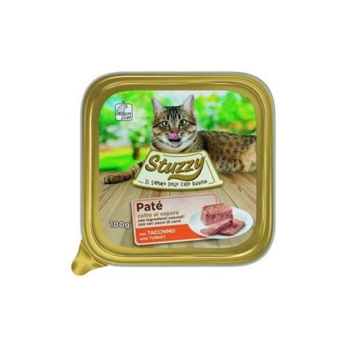Stuzzy Cat Paté with Turkey, Box of 32x100g