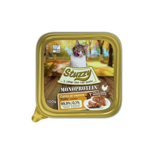 Stuzzy Cat Monoprotein Chicken, Box of 32X100g