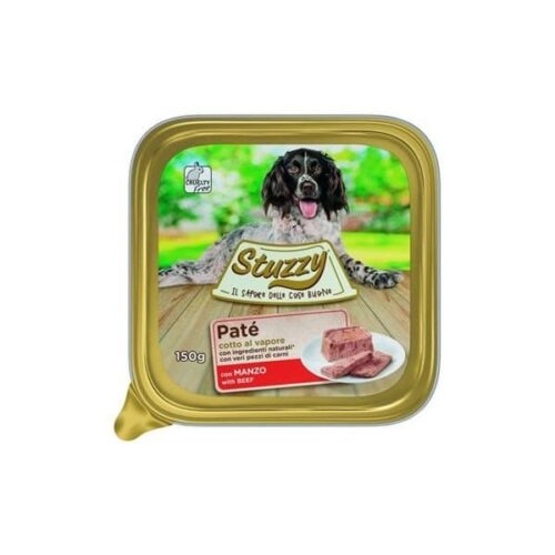 Stuzzy Dog Classic Paté with Beef, Box of 22x150g foil trays