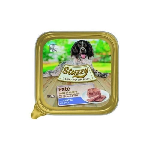 Stuzzy Dog Classic Paté with Duck, Box of 22x150g foil trays