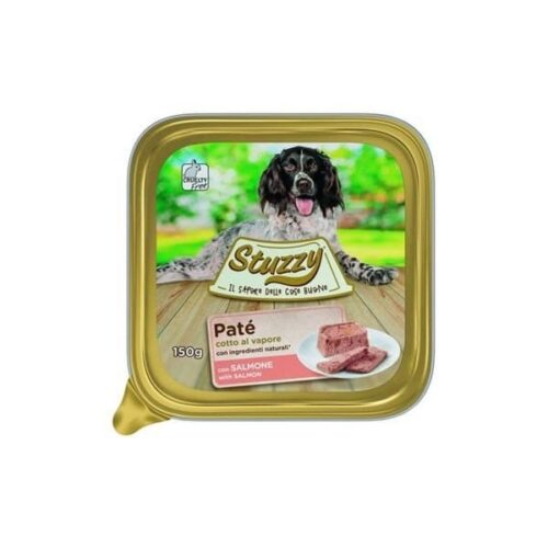 Stuzzy Dog Classic Paté with Salmon, Box of 22x150g foil trays