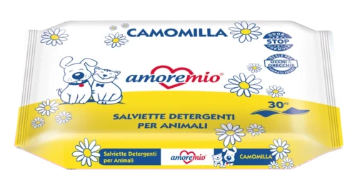 Amore Mio Pet Chamomile Cleaning Eyes & Ears Wipes 30pcs