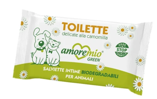 Amore Mio Pet Hygiene Toilette Wipes Anti-Odor Chamomile Delicate 30pcs