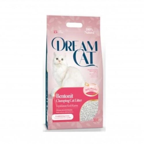 Dream Cat White Cat Litter Baby Powder Scent 10L