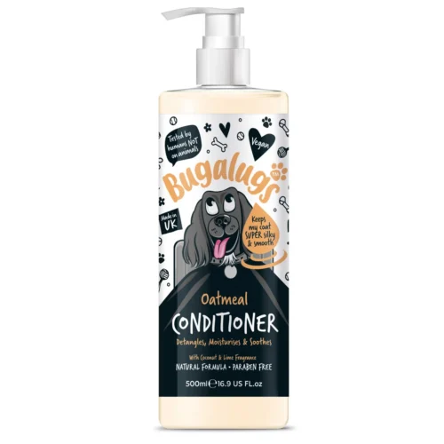 Bugalugs Oatmeal Dog Conditioner with Coconut & Lime 500ml