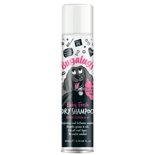 Bugalugs Baby Fresh Dry Shampoo for Dogs 200ml