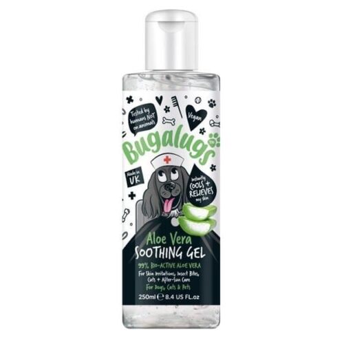Bugalugs Aloe Vera Soothing Gel for Pets 250ml