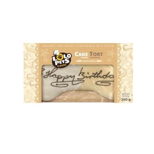 Bakery Cake Dogs Happy Birthday Vanilla 250g