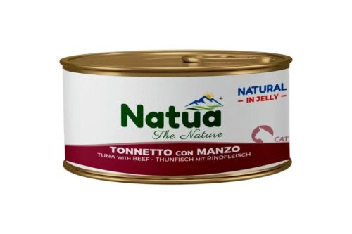 Natua Jelly Cat Tuna With Beef 85gr