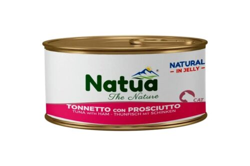 Natua Jelly Cat Tuna With Ham  85gr