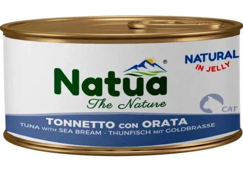 Natua Jelly Cat Tuna With Seabream 24x85gr Tins