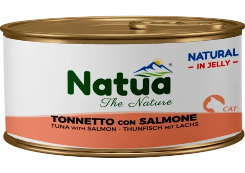Natua Jelly Cat Tuna With Salmon 24x85gr Tins