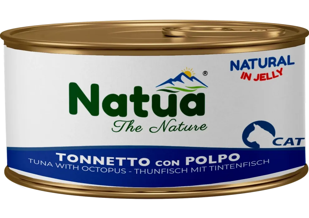 Natua Jelly Cat Tuna With Octopus 24x85gr Tins