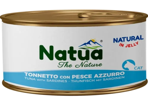 Natua Jelly Cat Tuna With Sardines 24x85gr Tins