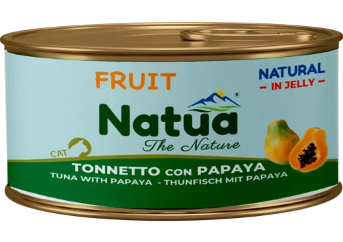 Natua Jelly Cat Tuna With Papaya 24x85gr Tins