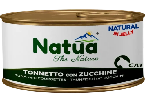 Natua Jelly Cat Tuna With Courgettes 24x85gr Tins