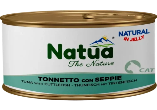 Natua Jelly Cat Tuna With Cuttlefish 24x85gr Tins