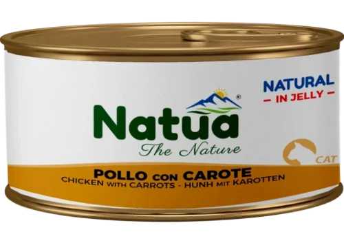 Natua Jelly Cat Chicken With Carrots 24x85gr Tins