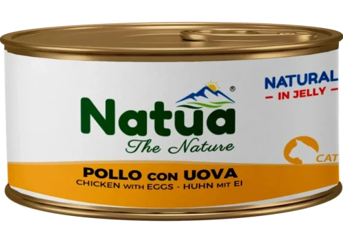 Natua Jelly Cat Chicken With Egg 24x85gr Tins
