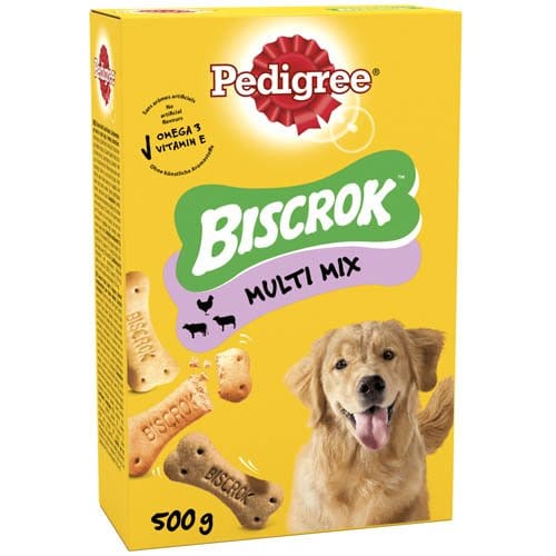 PEDIGREE TREAT BISCROK - 6x500G | 12x500G Boxes