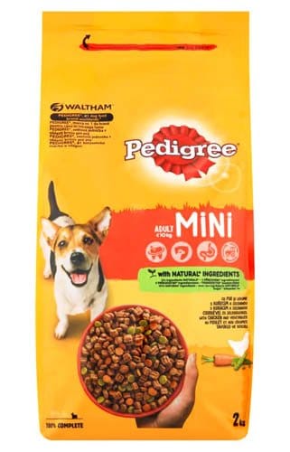 PEDIGREE SMALL DOG DRY POULTRY - 2KG