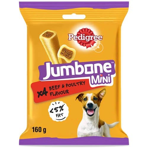 PEDIGREE JUMBONE BEEF MINI - 8x160G