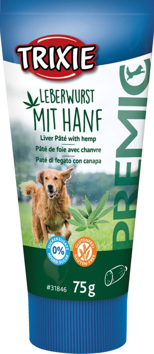 TRIXIE Liver pâté with hemp, 75 g