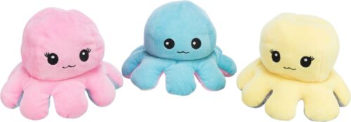 TRIXIE Reversible octopus plush, 19 cm