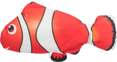 TRIXIE Wriggle fish fabric, catnip, 26 cm