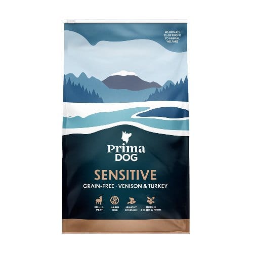PRIMA DOG GRAIN FREE VENISON TURKEY ADULT SENSITIVE - 3KG