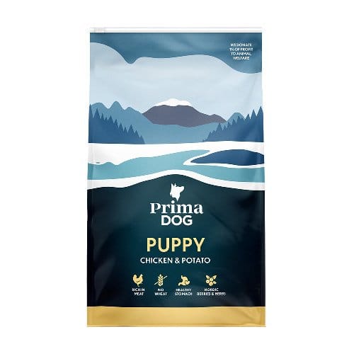 PRIMA DOG WHEAT FREE CHICKEN AND POTATO FOR PUPPIES - 3KG