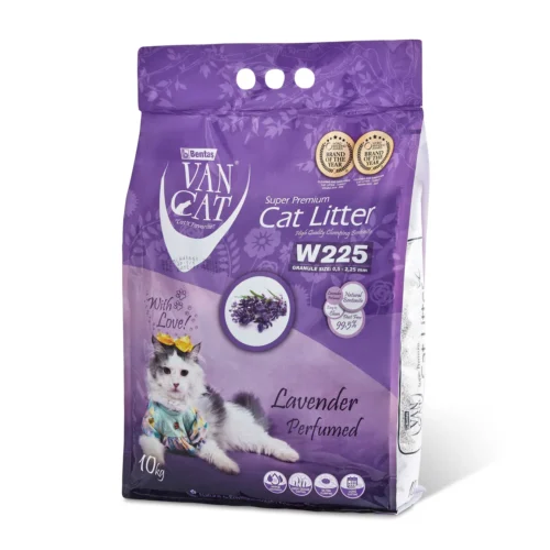 VanCat Lavender Perfumed Clumping Cat Litter 10kg