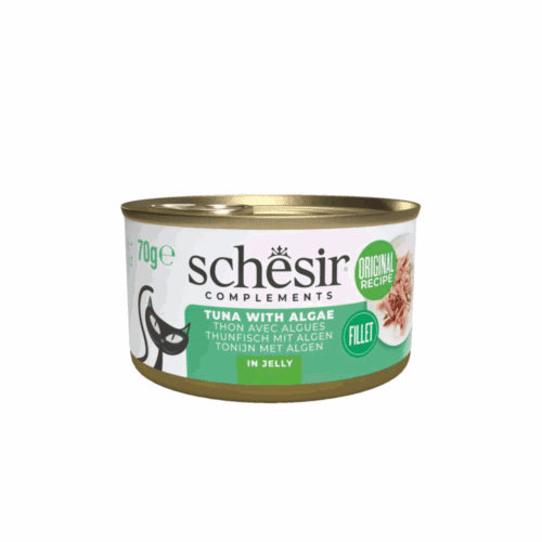 Schesir Cat Tuna Algae Jelly 12x70g Tin