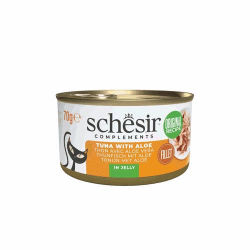Schesir Cat Tuna Aloe Jelly 12x70g Tin