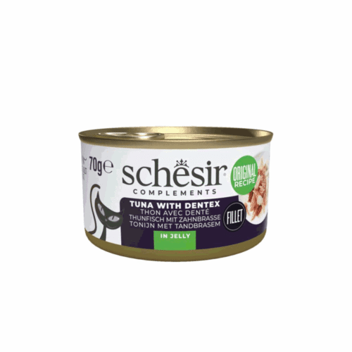 Schesir Cat Tuna Dentex Jelly 12x70g Tin