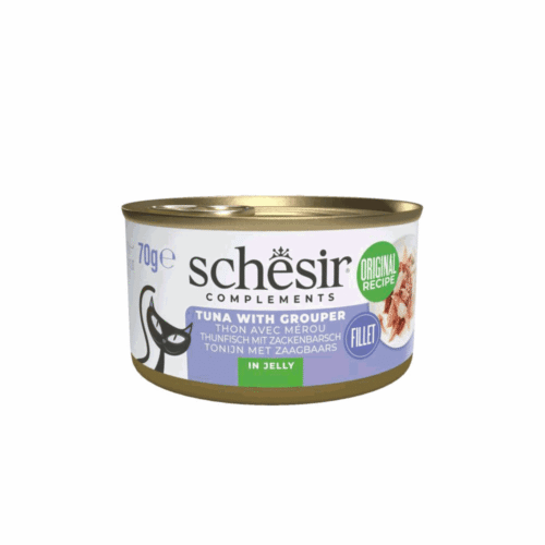 Schesir Cat Tuna Grouper Jelly 12x70g Tin