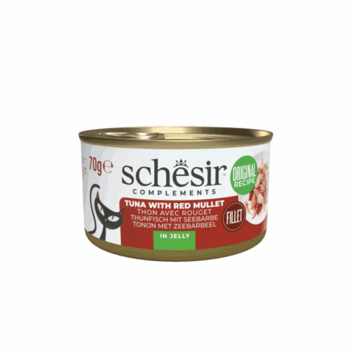 Schesir Cat Tuna Red Mullet Jelly 12x70g Tin