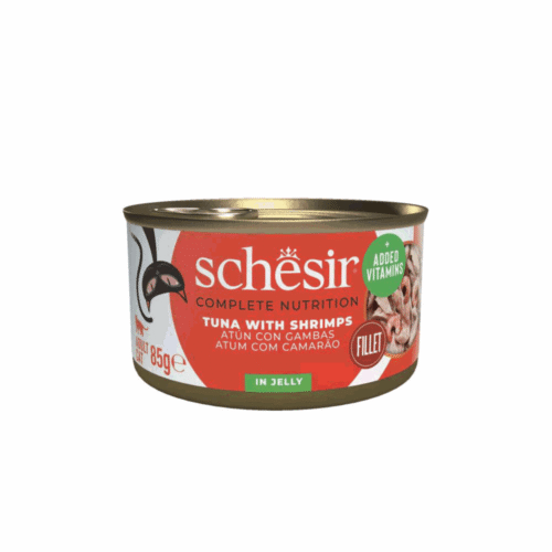 Schesir Cat Tuna Shrimps Jelly 12x85g Tin