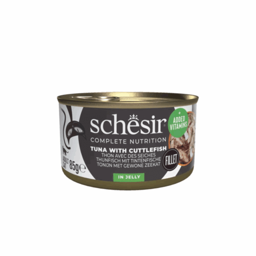 Schesir Cat Tuna Cuttlefish Jelly 12x85g Tin