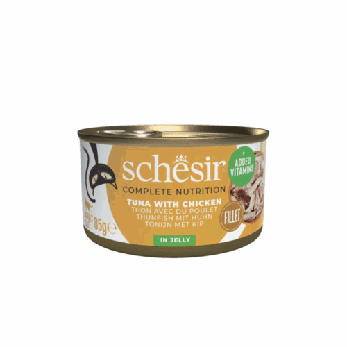 Schesir Cat Tuna Chicken Jelly 12x85g Tin