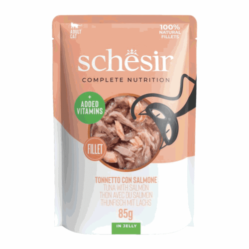 Schesir Cat Tuna Salmon 12x85g Pouch
