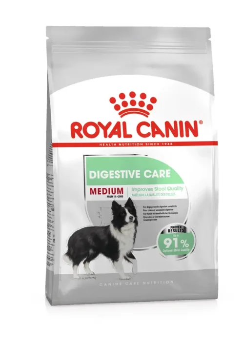 Royal Canin Medium Digestive Care – Complete Dry Food for Adult Medium Breed Dogs 3KG