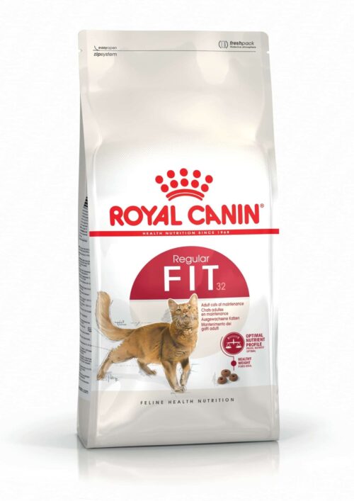 Royal Canin Fit 32 – Complete Dry Food for Adult Cats 2kg | 4kg | 10kg | 15kg