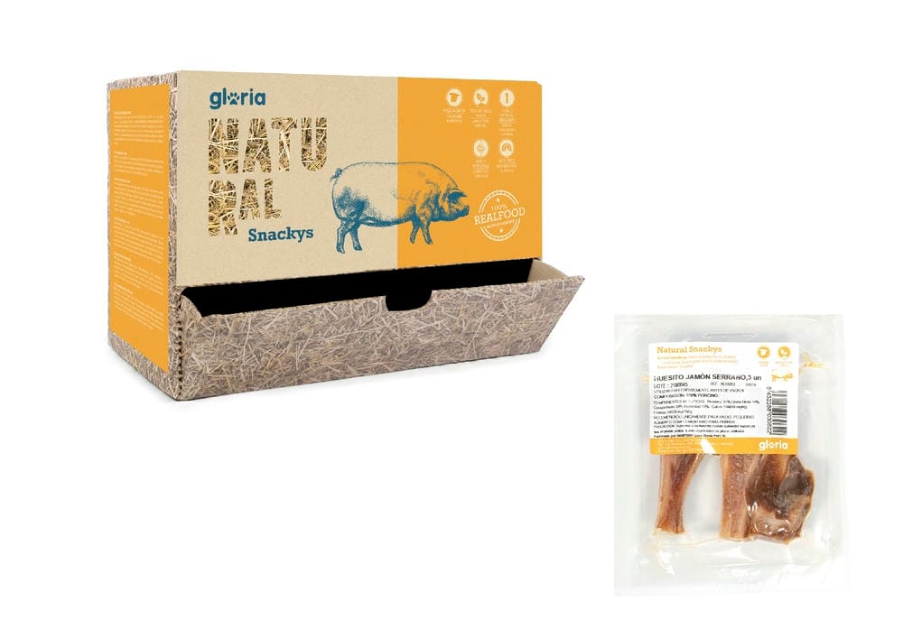 Gloria Mini Ham Bone – Natural Small Dog Chew