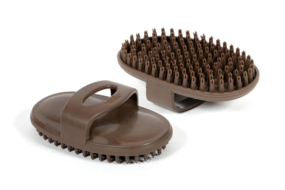 Rubber Grooming Brush – Small & Large